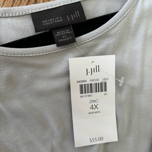 J. Jill 4X Wearever Collection Zinc Tank - Picture 6 of 7